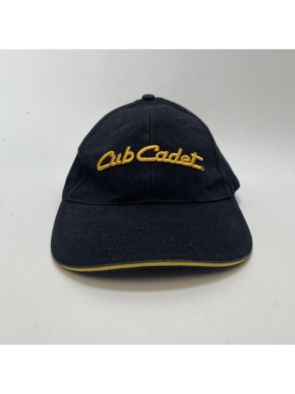 Cub Cadet Trucker Snapback Adjustable Yellow / Black Workwear Cap Motorsports